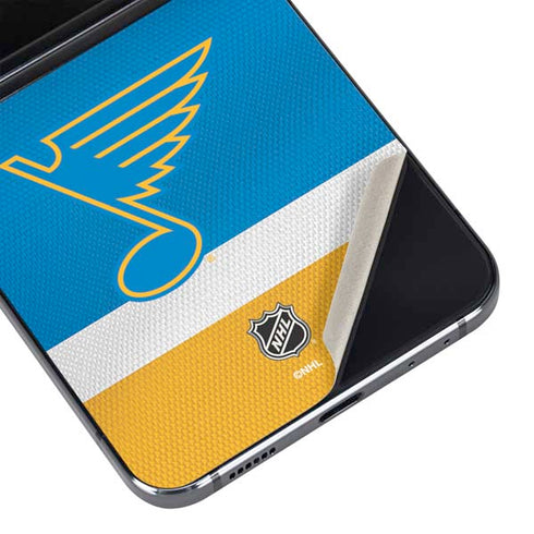 NHL St. Louis Blues Jersey Galaxy Z Flip5 5G Skin